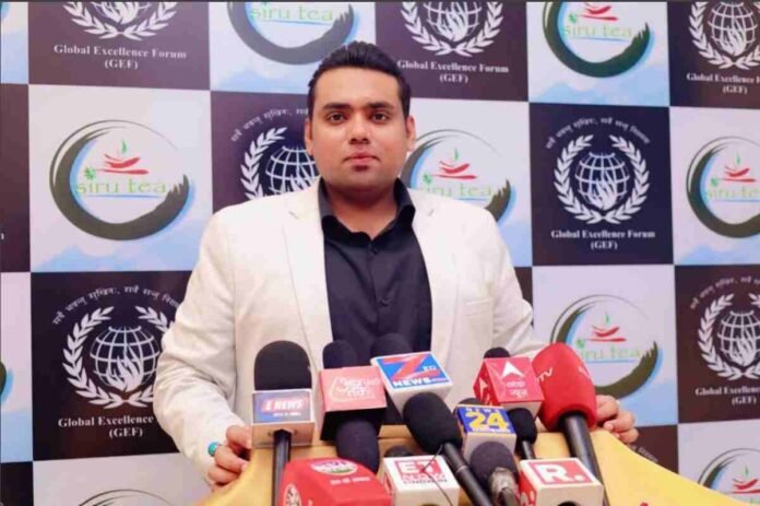 Bharat Samman 2025 winners, Dr. Azam Khan, TMG Industrial Group, social welfare, youth empowerment, community development, changemaker, Global Excellence Forum
