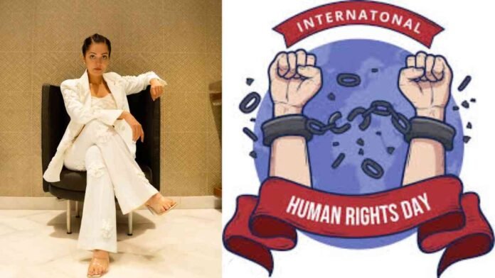 Human Rights Day 2025, East Meet West podcast, Sheena Chohan rights education, children’s human rights India, women’s rights awareness, global human rights initiatives, Sheena Chohan campaign