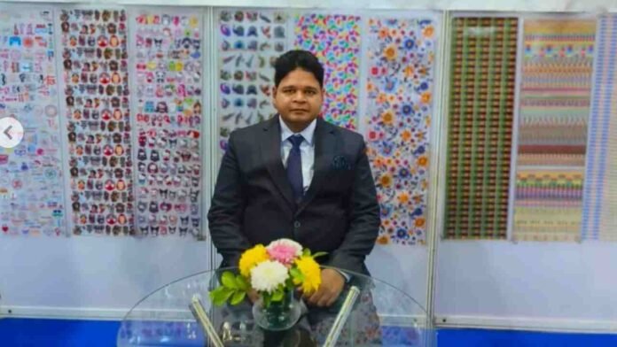 Rajeev Sharma Sharma Labels, industrial labeling India, OEM branding solutions, UV DTF stickers India, EP metal stickers manufacturer, Make in India packaging