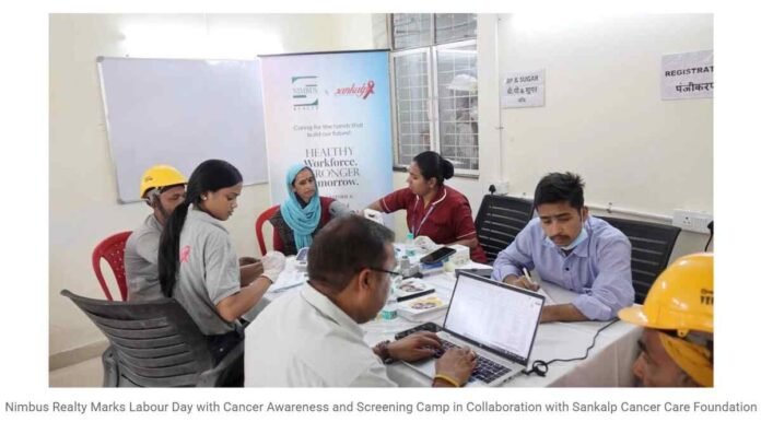 Labour Day 2026, real estate developers NCR, worker health camps, construction worker healthcare, preventive healthcare real estate, CSR Labour Day initiatives