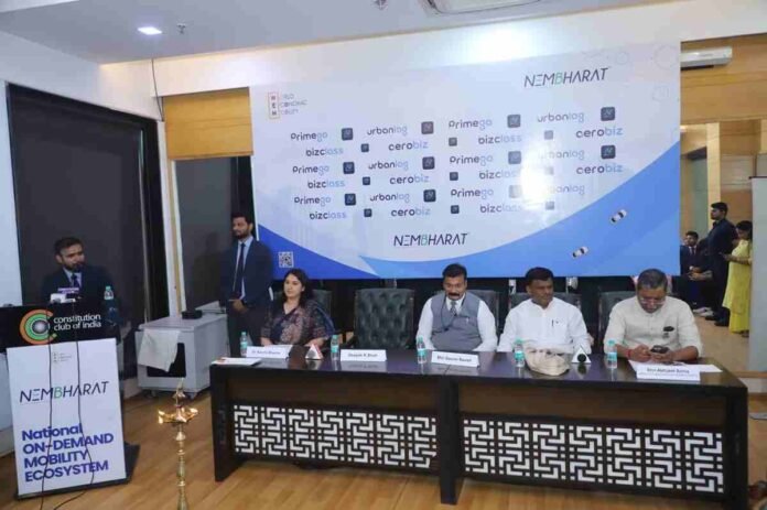 NEMBHARAT launch, zero commission ride-hailing India, Delhi NCR taxi app, WEML mobility platform, driver welfare India, Labour Day launch