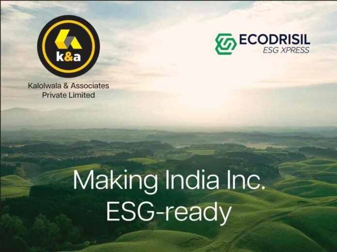 ESG reporting India, K&A Travanleo partnership, AI ESG platform, BRSR compliance,Kalolwala & Associates