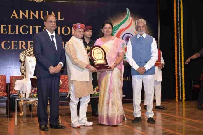 KLH Bachupally, Institutional Excellence Award, Shri P. V. Narasimha Rao Memorial Charitable Trust, Telangana Governor Shri Jishnu Dev Varma, Koneru Lakshman Havish, NSS volunteers Hyderabad, social service in education, KL Deemed to be University